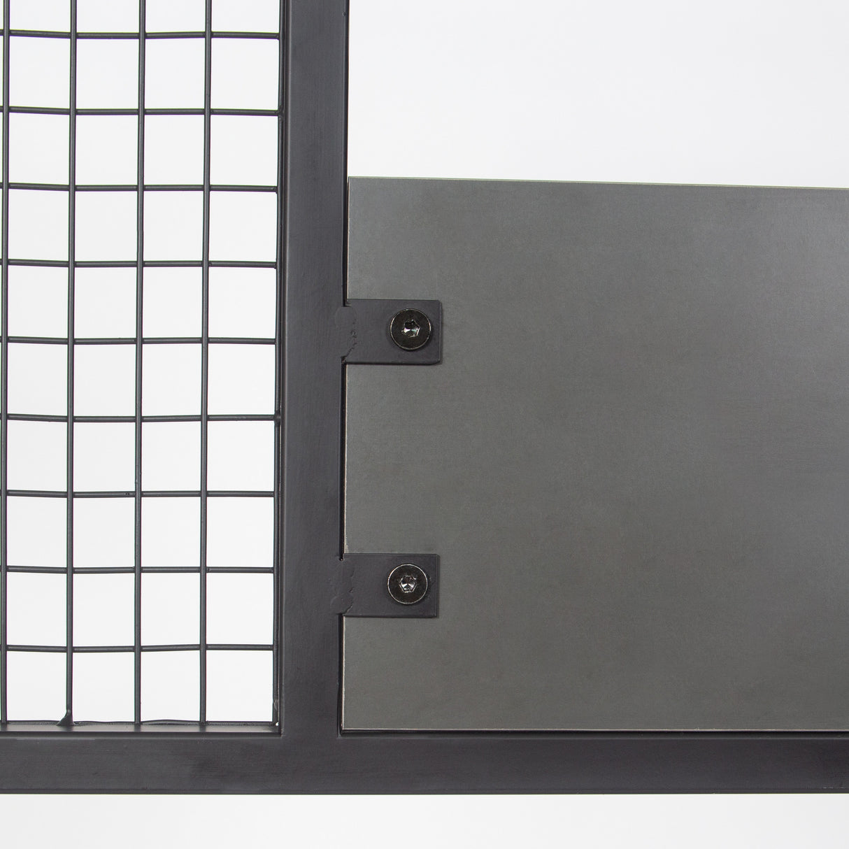 Armadio Mobile Appendiabiti Melaminico Antracite Novad - Con Ripiani