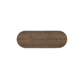 Appendiabiti Ovale 6 Ganci - Hitit - 84x29 cm - Con scomparto