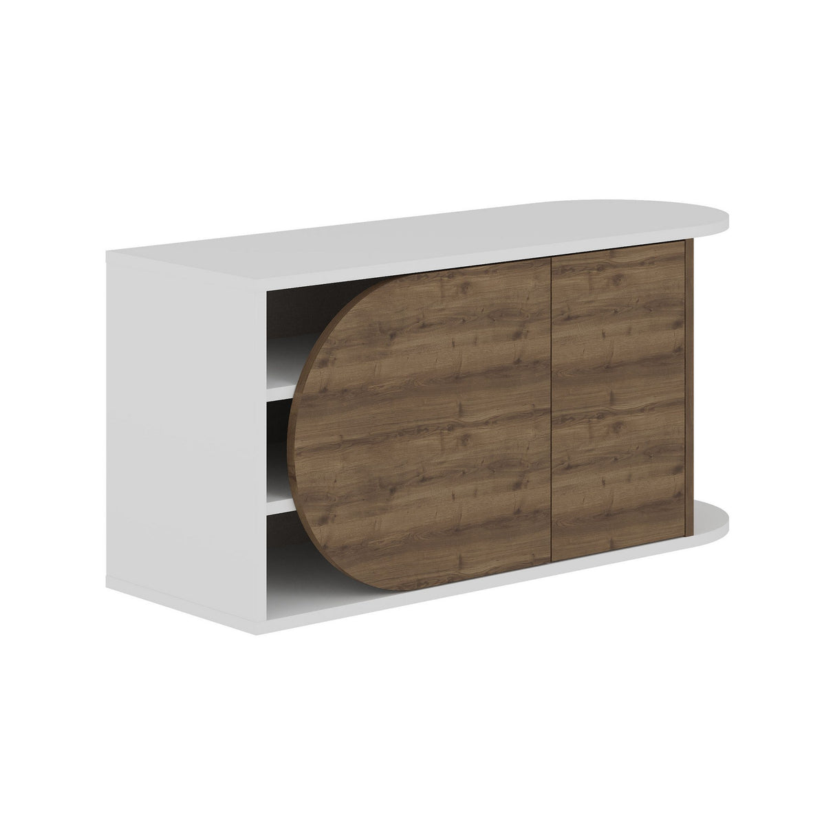 Scarpiera Nova Shoe Bench Bianco Naturale Melaminico 104x50x37 cm