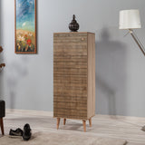 Scarpiera Filinta Sonoma Rovere Doghe Melaminico 50x135x38 cm