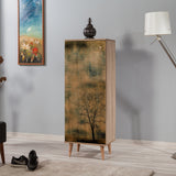 Scarpiera Filinta Sonoma Oak Tree Melaminico 50x135x38 cm