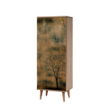 Scarpiera Filinta Sonoma Oak Tree Melaminico 50x135x38 cm