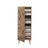 Scarpiera Filinta Sonoma Oak Disegno Melaminico 50x135x38 cm