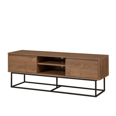 Mobile TV Rodez Noce Melaminico Nero 140x50x40 cm