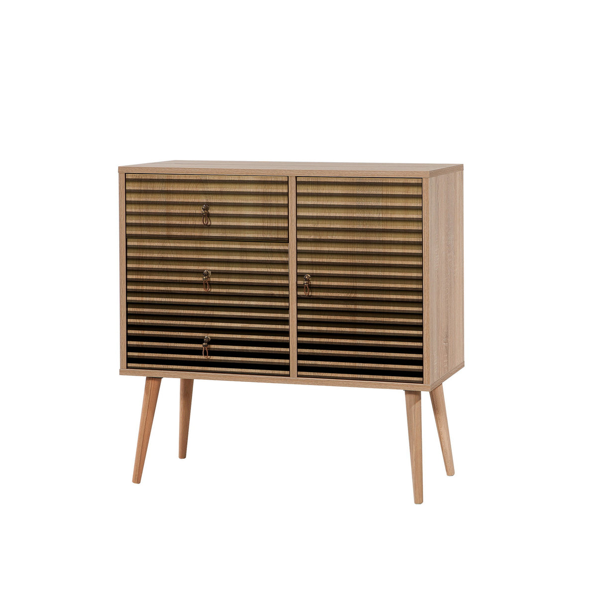 Cassettiera Verybox Sonoma Oak Melaminico 90x90x40 cm