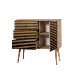 Cassettiera Verybox Sonoma Oak Melaminico 90x90x40 cm