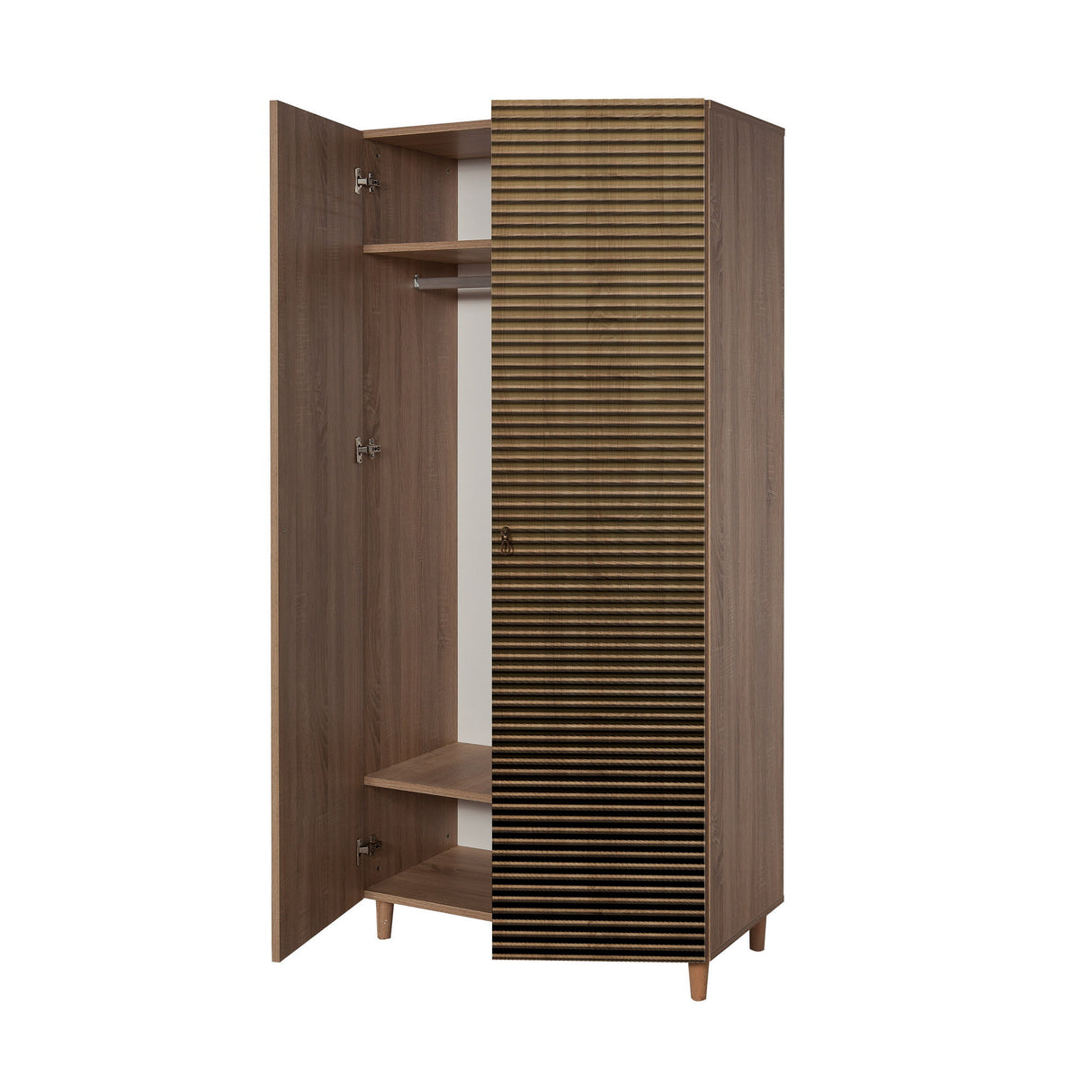 Armadio Stil Sonoma Rovere Melaminico 90x192x52 cm