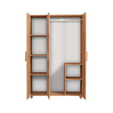 Armadio Hedera Pino Atlantico Melaminico 120x189x48 cm