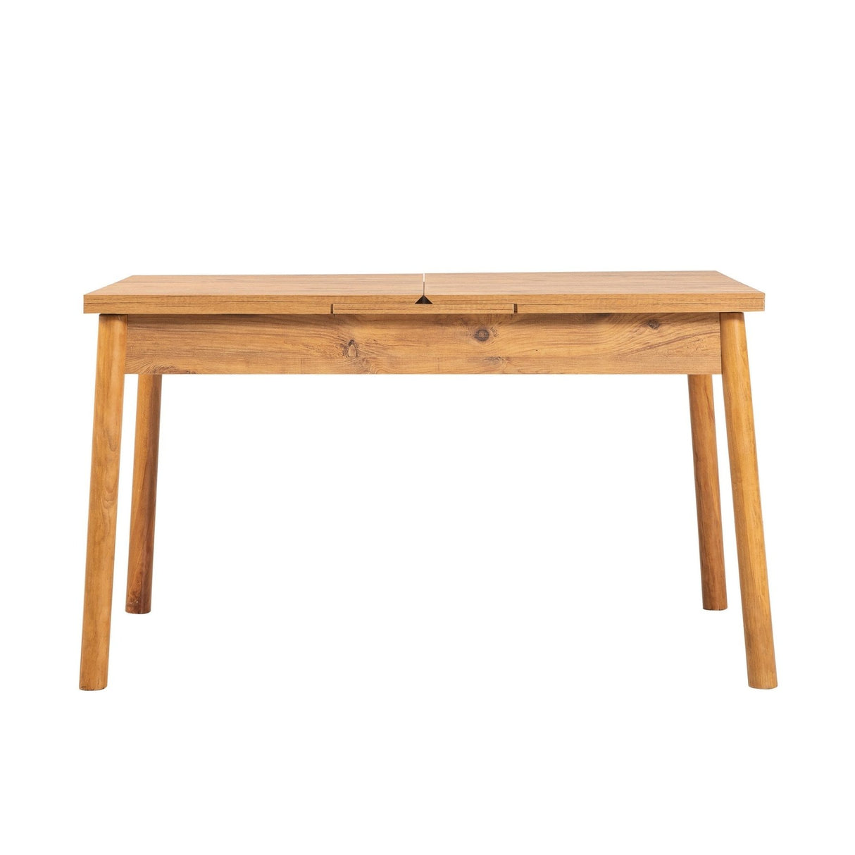 Set tavolo da pranzo allungabile Santiago 120 cm Pino Atlantico grigio Legno composito rivestito melaminico
