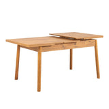 Set tavolo da pranzo allungabile Santiago 120 cm Pino Atlantico grigio Legno composito rivestito melaminico