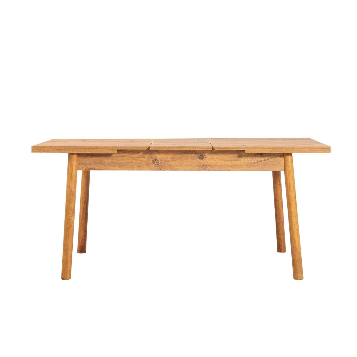 Set tavolo da pranzo allungabile Santiago 120 cm Pino Atlantico grigio Legno composito rivestito melaminico