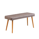 Set tavolo da pranzo allungabile Santiago 120 cm Pino Atlantico grigio Legno composito rivestito melaminico