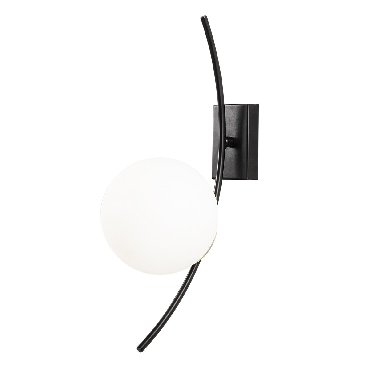 Wandlampen - Wandlamp Zwart Glas Cielo - Dimehouse