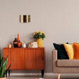 Wandlampen - Wandlamp 1 - lichts Bronskleurig Metaal Mesa - Dimehouse