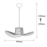 Hanglampen - Hanglamp 1 - lichts Zwart Metaal Predator - Dimehouse