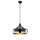 Hanglampen - Hanglamp 1 - lichts Zwart Koper Metaal Grip - Dimehouse