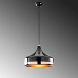 Hanglampen - Hanglamp 1 - lichts Zwart Koper Metaal Grip - Dimehouse