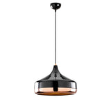 Hanglampen - Hanglamp 1 - lichts Zwart Koper Metaal Grip - Dimehouse