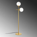 Vloerlampen - Vloerlamp Goud Glas Perla - Dimehouse