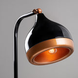 Vloerlampen - Vloerlamp Zwart Koper Metaal Grip - Dimehouse