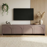 Mobile TV Aurelia 180 cm Legno composito rivestito melaminico Atlas