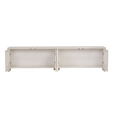 Mobile TV Aurelia panna 180 cm Legno rivestito melaminico