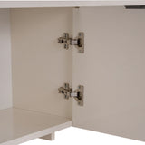Mobile TV Aurelia panna 180 cm Legno rivestito melaminico