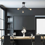 Hanglampen - Hanglamp 3 - lichts Zwart Metaal Pulse - Dimehouse
