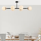 Hanglampen - Hanglamp 6 - lichts Crème Glas Radiance - Dimehouse