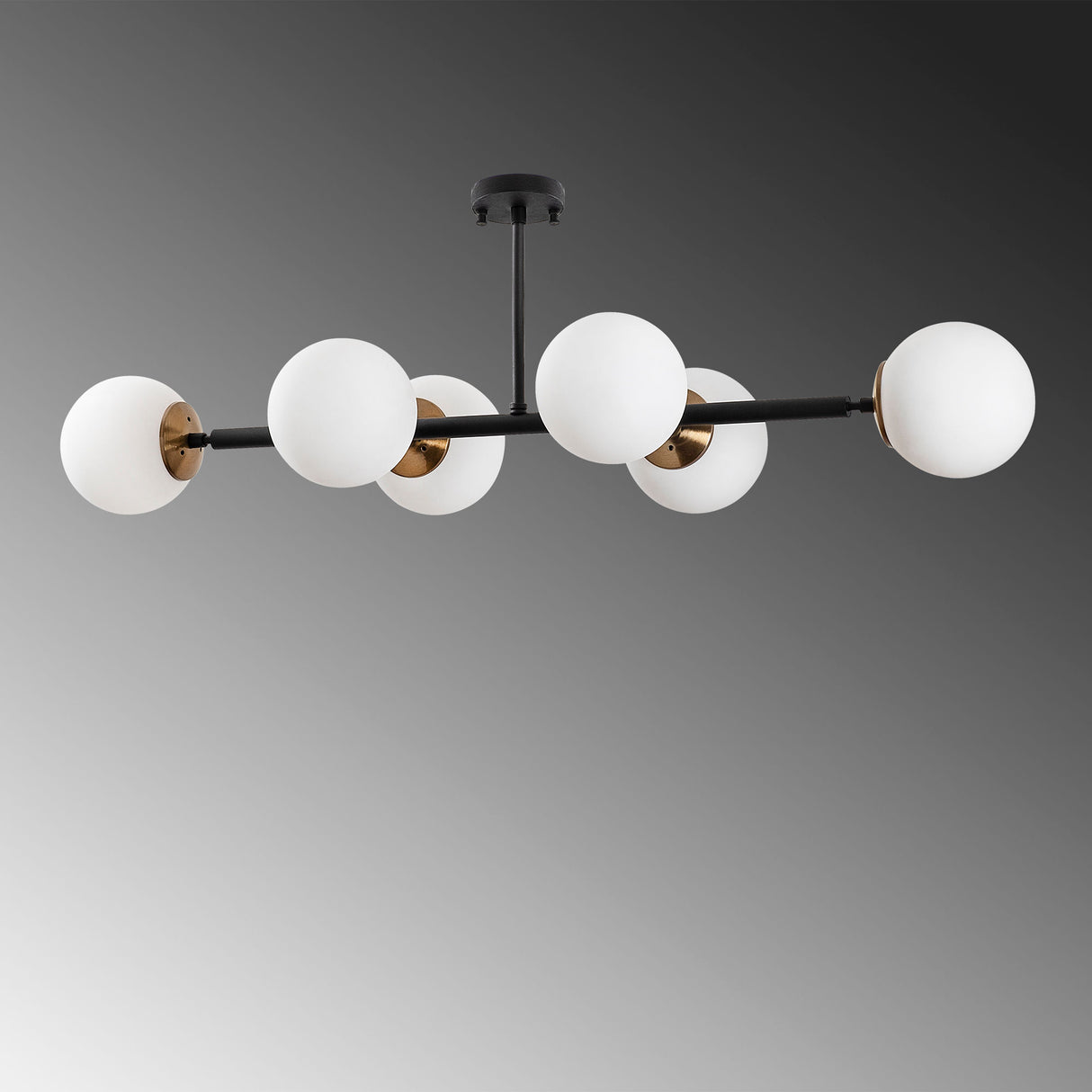 Hanglampen - Hanglamp 6 - lichts Crème Glas Radiance - Dimehouse