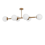 Hanglampen - Hanglamp 6 - lichts Bronskleurig Glas Radiance - Dimehouse