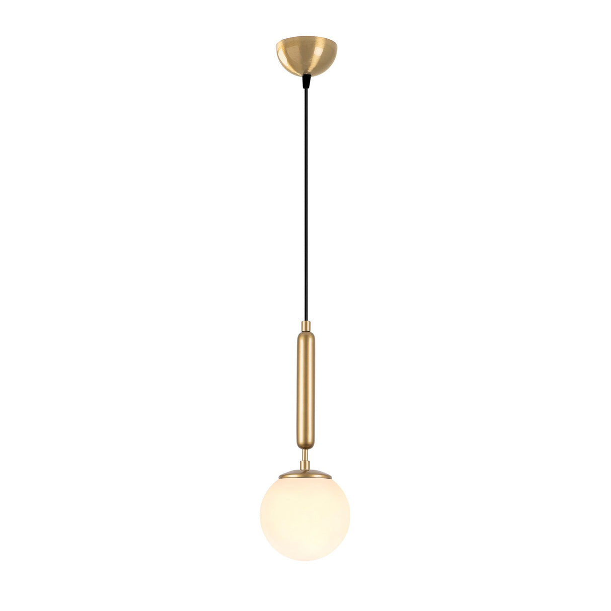Hanglampen - Hanglamp 1 - lichts Goud Glas Cascade - Dimehouse
