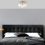 Plafondlampen - Plafondlamp 3 - lichts Goud Glas Axel - Dimehouse