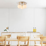 Plafondlampen - Plafondlamp 3 - lichts Goud Glas Axel - Dimehouse
