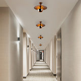 Lampada da soffitto 38 cm Elevate in metallo color rame