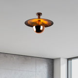 Lampada da soffitto 48 cm Elevate in metallo color rame