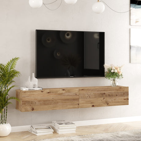 Mobile TV Torino Pino Atlantico Melaminico 180x29,6x31,6 cm