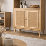 Libreria Jut Rovere Faggio 40x110x90 cm
