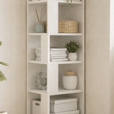 Libreria Piano Bianco Melaminico 34x161x34 cm