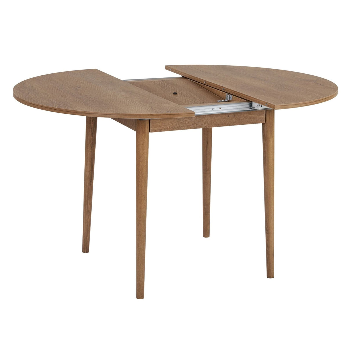 Eettafels - Eettafel Eiken Melamine uitschuifbaar 100 - 130 cm - Vienna - Dimehouse