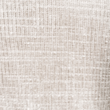 Divano angolare con chaise longue in tessuto ciniglia beige Manon - sinistra