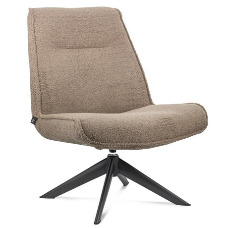 Poltroncina girevole Marijn Teddy tortora