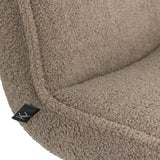 Fauteuils - Draaibare fauteuil Marijn teddy taupe - Dimehouse
