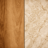 Dressoirs - Modern Dressoir Travertin - Walnootlook Melamine Diana 180 cm - Dimehouse