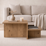 Tavolino Melaminico Pino - 80 x 40 cm - Eterna