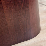Meubelsets - Complete Meubelset: Lea Eettafel Sintered Stone Marmerlook Travertine - Walnoot Frame + 4x Lisa Eetkamerstoelen Bouclé Zwart - Dimehouse