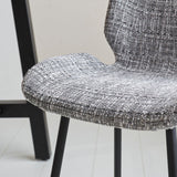 Barkrukken - Beau Barkruk Lichtgrijs Chenille Stof - 67 cm Zithoogte - Zonder Armleuningen - Dimehouse