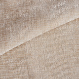 Set di 4 sedie da pranzo scandinave in tessuto ciniglia beige Swift - Senza braccioli