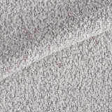 Set di 4 sedie da pranzo scandinave in tessuto bouclé melange naturale Swift - Senza braccioli