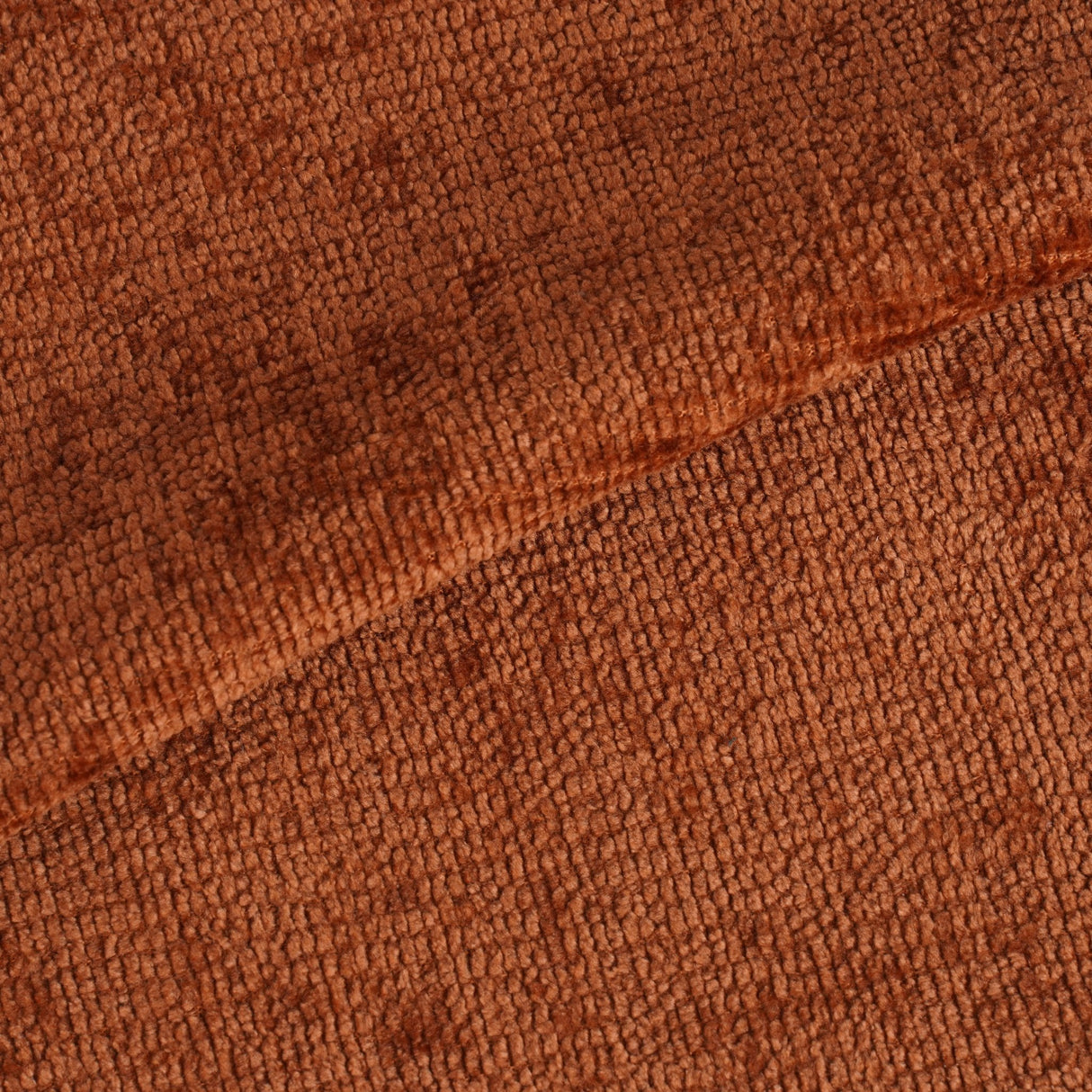 Set di 4 sedie da pranzo scandinave in tessuto ciniglia Terra Swift - Senza braccioli